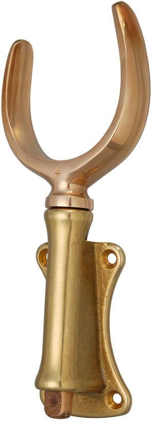 Anwendungsbeispiel FORESTI Rudergabeltülle 15 mm FORESTI Rudergabeltülle aus Messing 15 mm