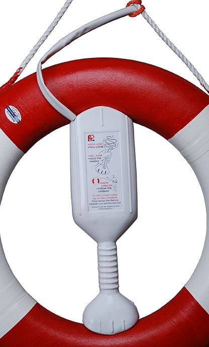 Lineholder for life buoy Lineholder for life buoy