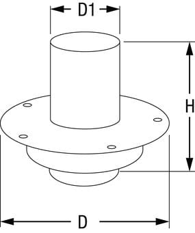 4279*03 Decksdurchführungen REFLEKS lose Teile