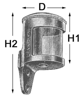 3239*01 Positionslaternen DAVEY 9733 - Bild 2