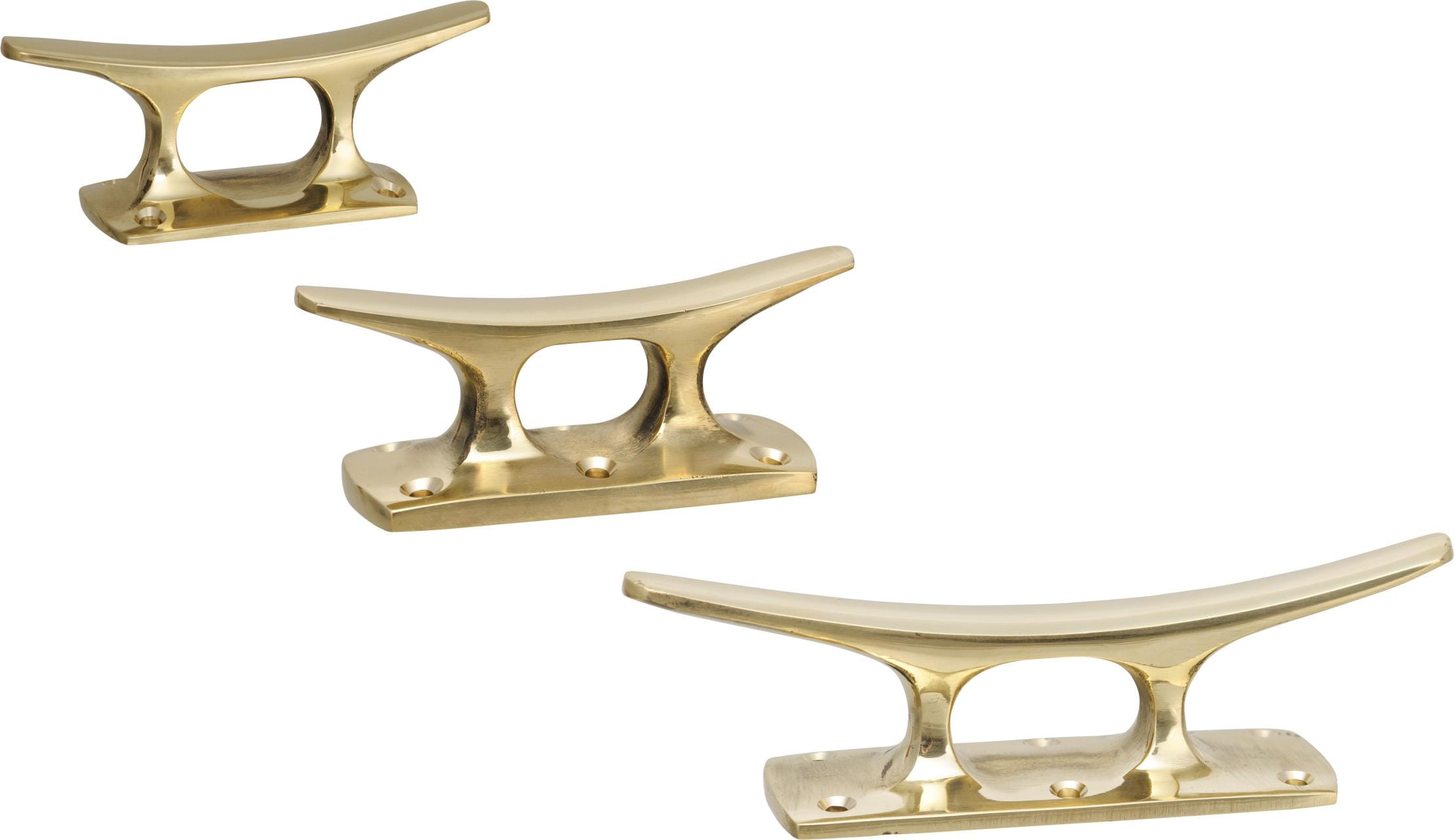 Belegklampe Messing