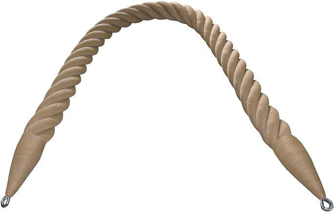 Anwendungsbeispiel Fendertauwerk / Rundumfender ROPE mit verjüngten Enden ROPE Rundumfender (Sonderanfertigung)