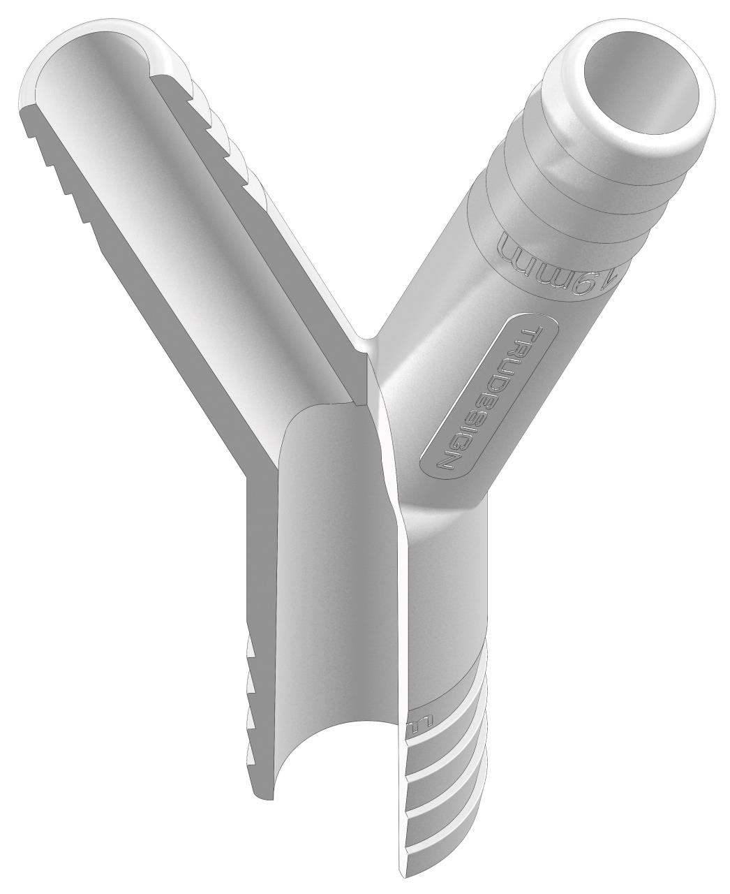 Y-Schlauchverbinder und Reduzierungen TRUDESIGN