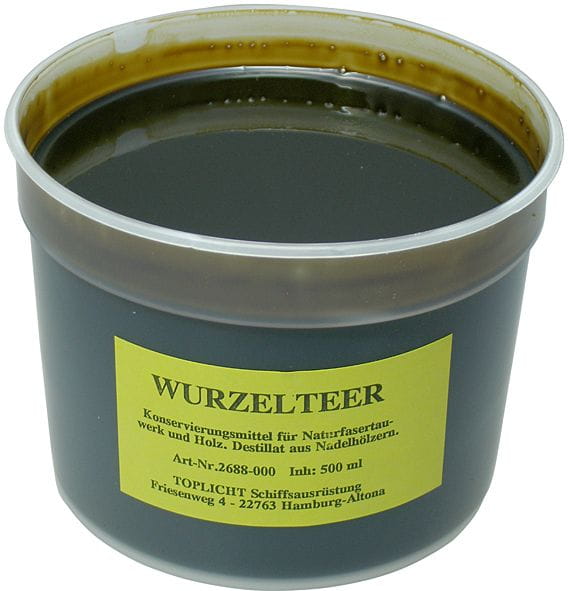Wurzelteer / Holzteer Wurzelteer / Holzteer