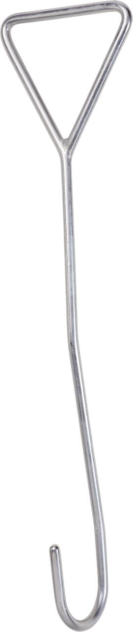 Stainless steel lock hook with handle grip, short Stainless steel lock hook with handle grip, short