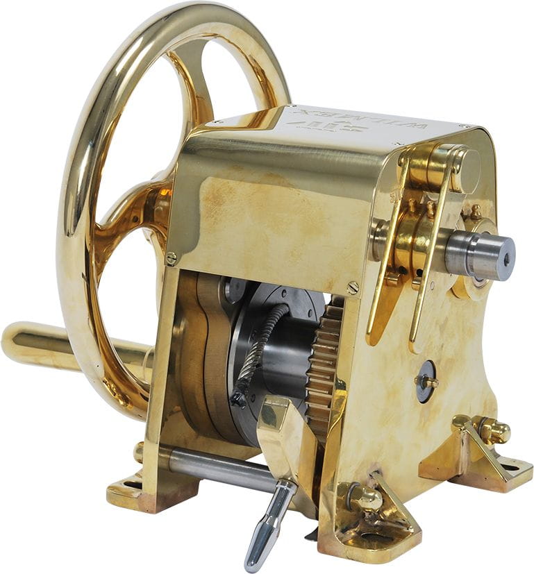 Traditional bronze windlass for wire Traditional bronze windlass for wire