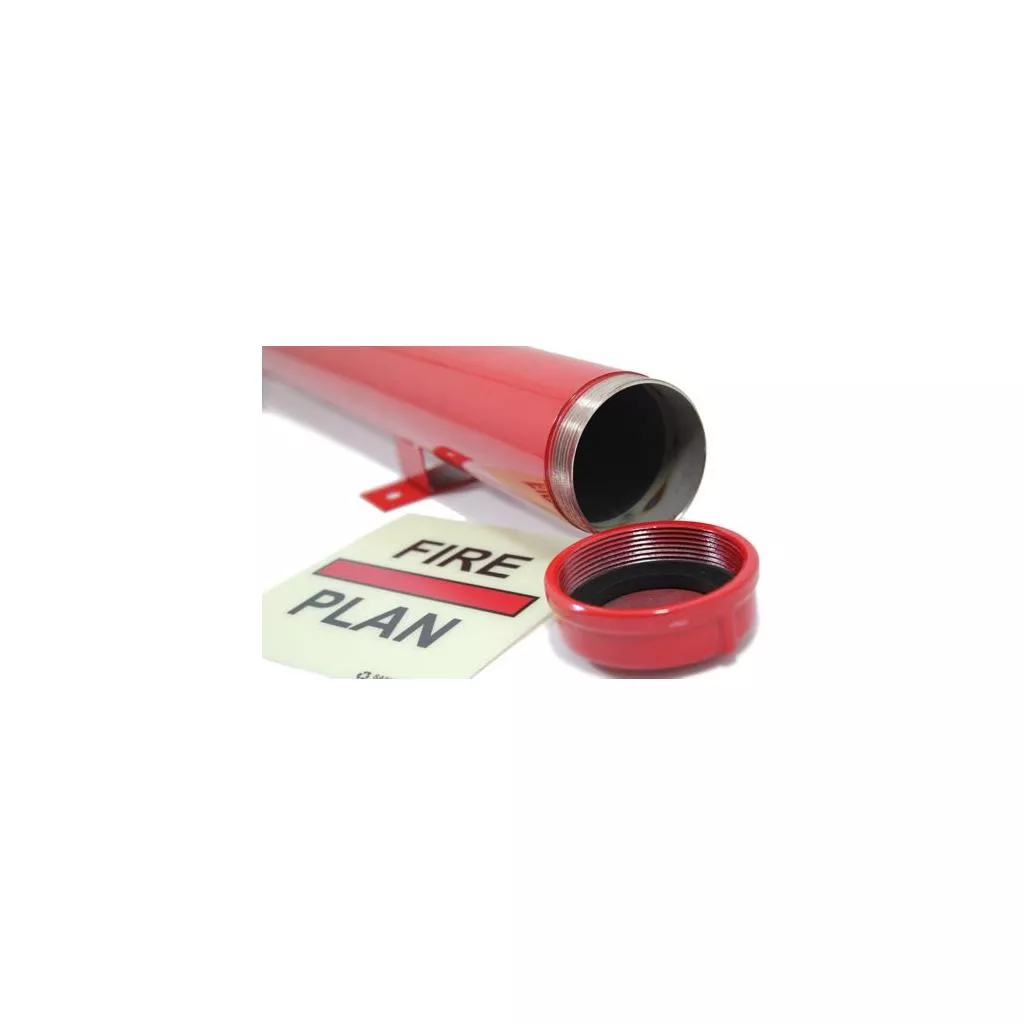 3276-900 Brandschutzplanbehälter / fire plan holder,container 98x10cm