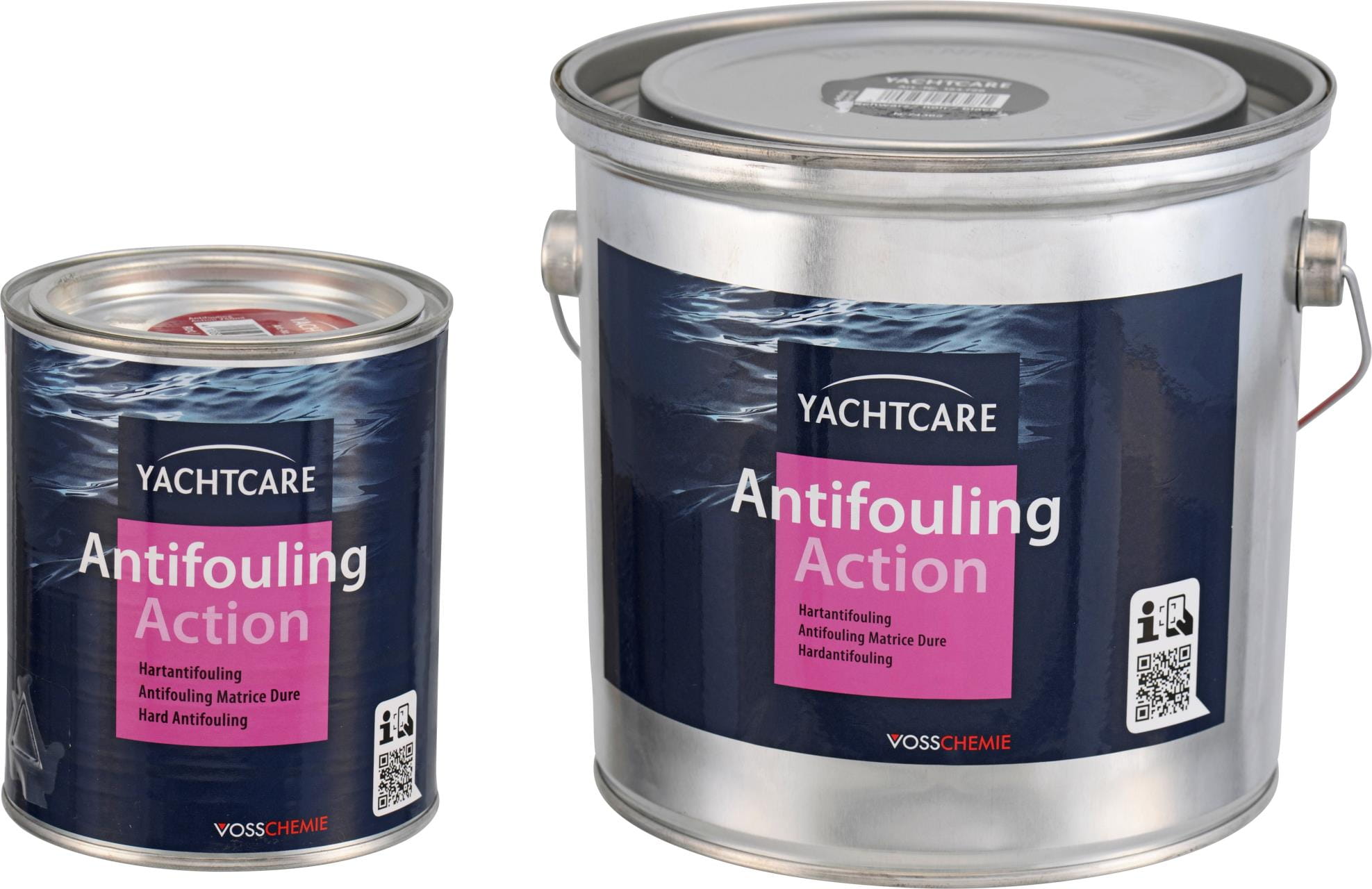 2520-801 YACHTCARE ANTIFOULING ACTION Hartantifouling 750ml und 2,5l YACHTCARE ANTIFOULING ACTION Hartantifouling