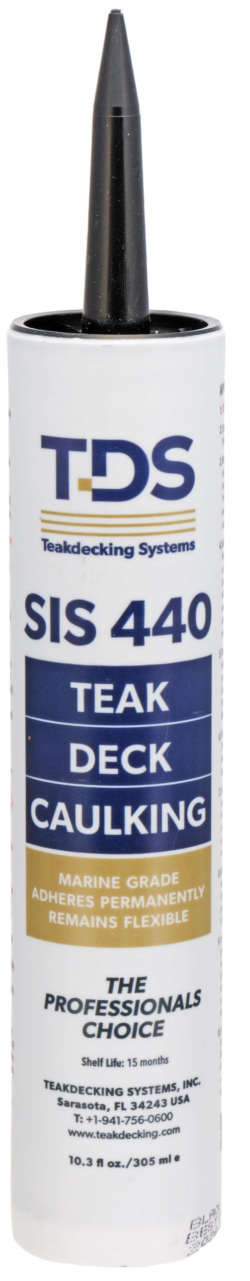 2710-300 TDS Decksfugenmasse SIS440 300ml-Kartusche schwarz