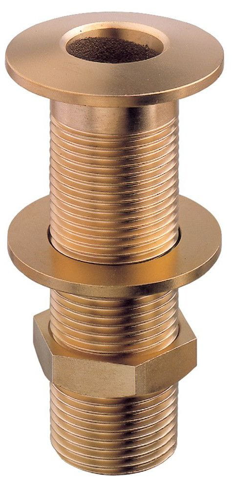 Borddurchführung Messing lang
