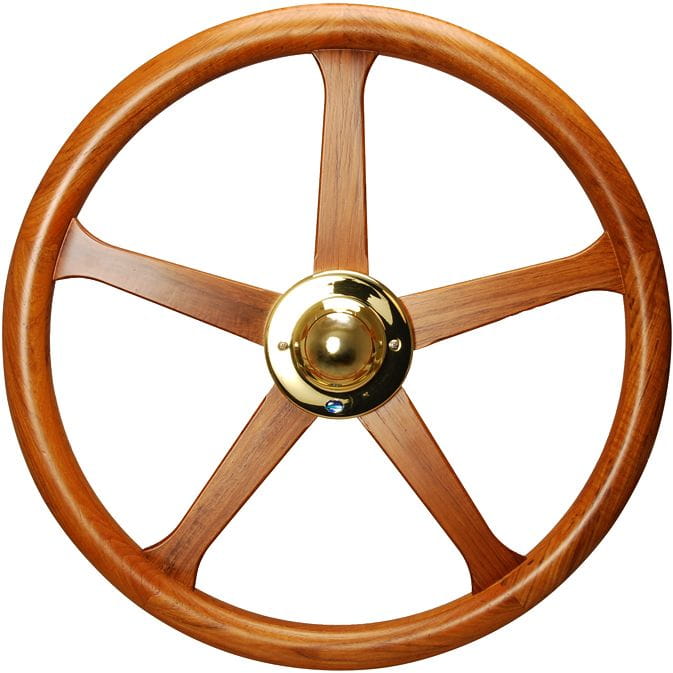 1400*02 Yacht-Steuerrad STAZO Teak