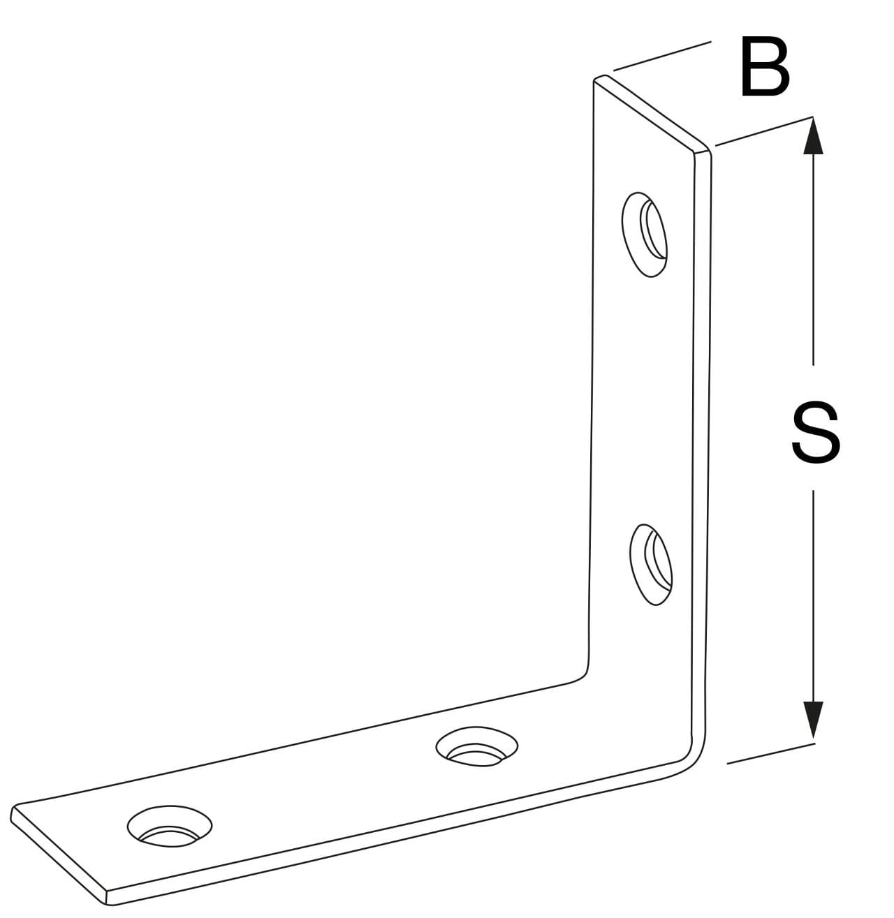 Möbelwinkel Edelstahl