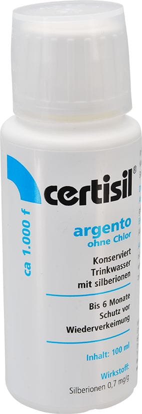 2117*01 CERTISIL ARGENTO Wasserentkeimung CERTISIL ARGENTO Wasserentkeimung