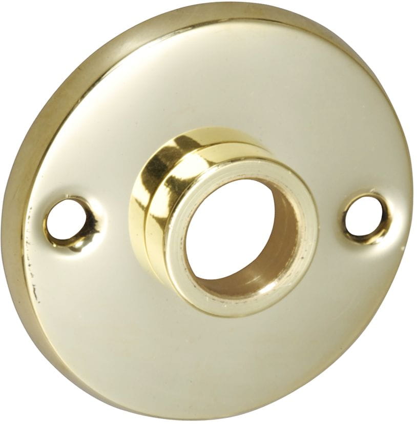 4063-021 Drückerrosette für Yachtschloss, Messing poliert Drückerrosetten für Yachtschlösser