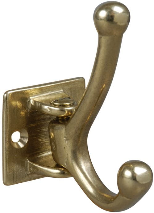 Sandguss Garderobenhaken schwenkbar 1-fach Sandguss Garderobenhaken schwenkbar 1-fach