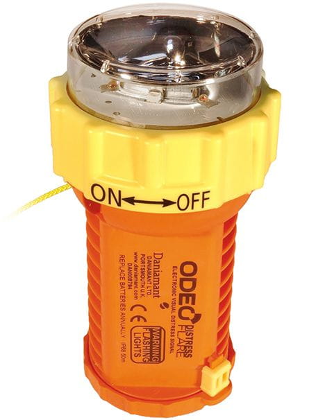 3004*01 DANIAMANT ODEO FLARE LED-Handfackel rot - Bild 3