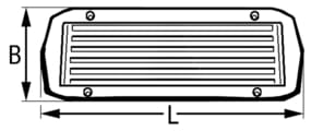 Trittplatten rechteckig