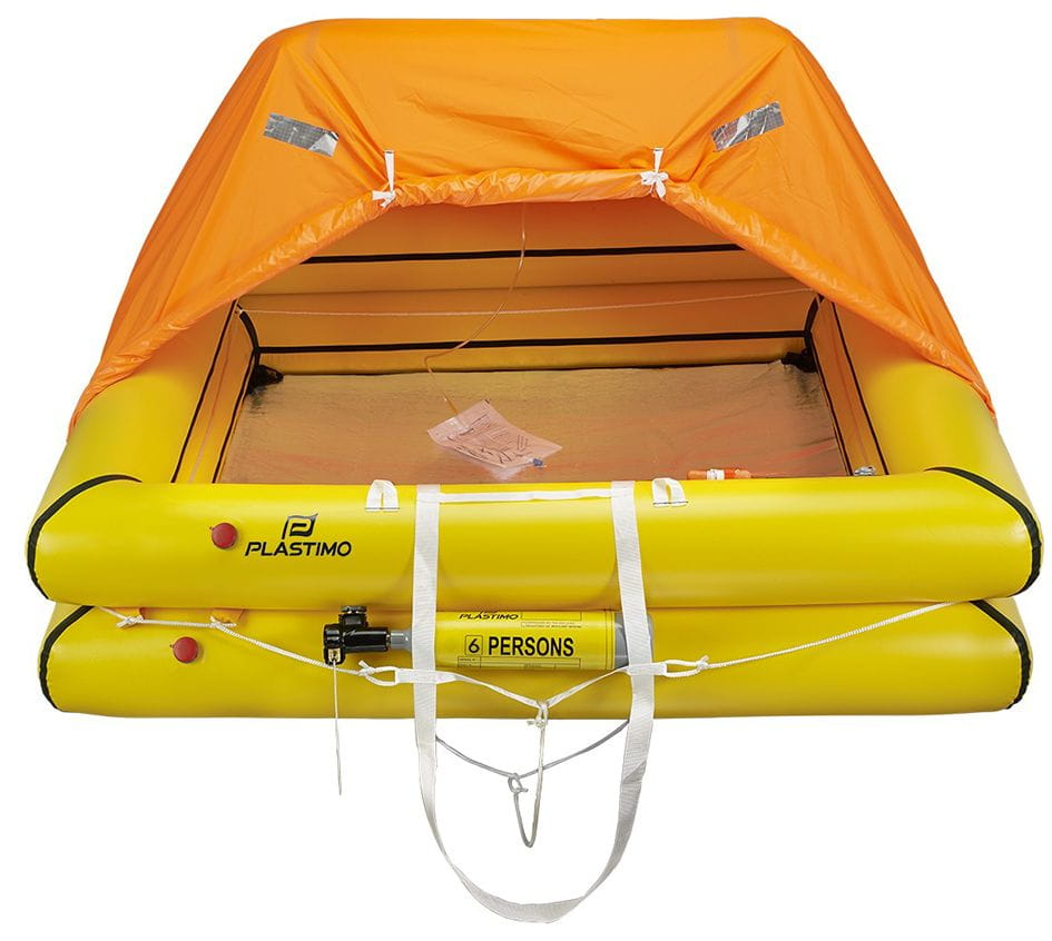 3260-016 / -116 PLASTIMO CRUISER Rettungsinsel für 6 Personen