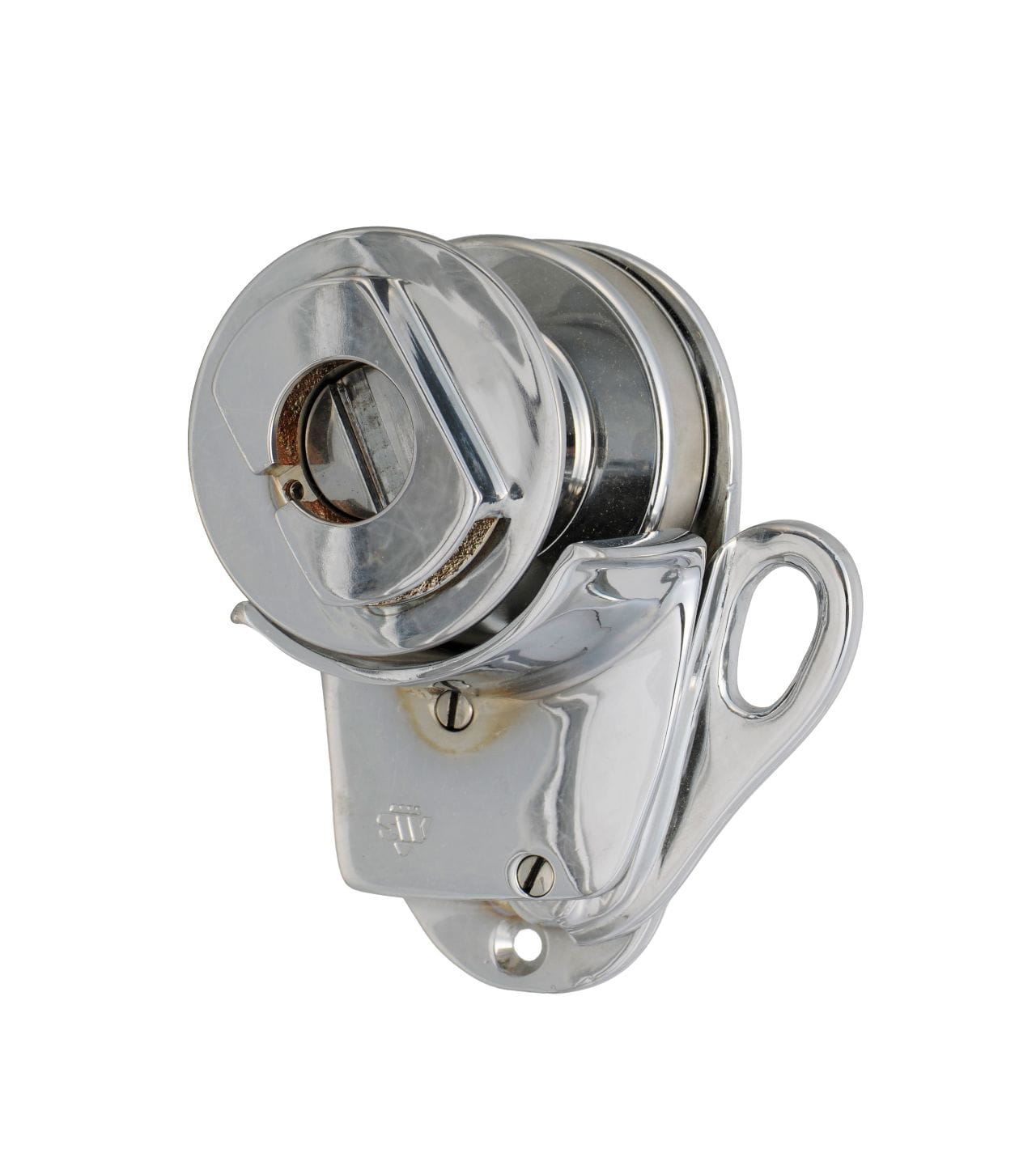 1880-745  Bronze-Fallwinde WILMEX Nr.1 linksdrehend Bronze verchromt