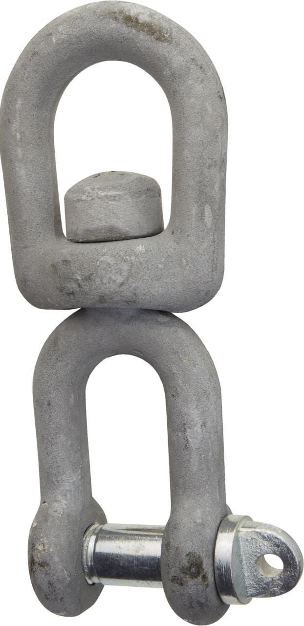 Hot dip galvanized jaw & eye shackle Hot dip galvanized jaw & eye shackle