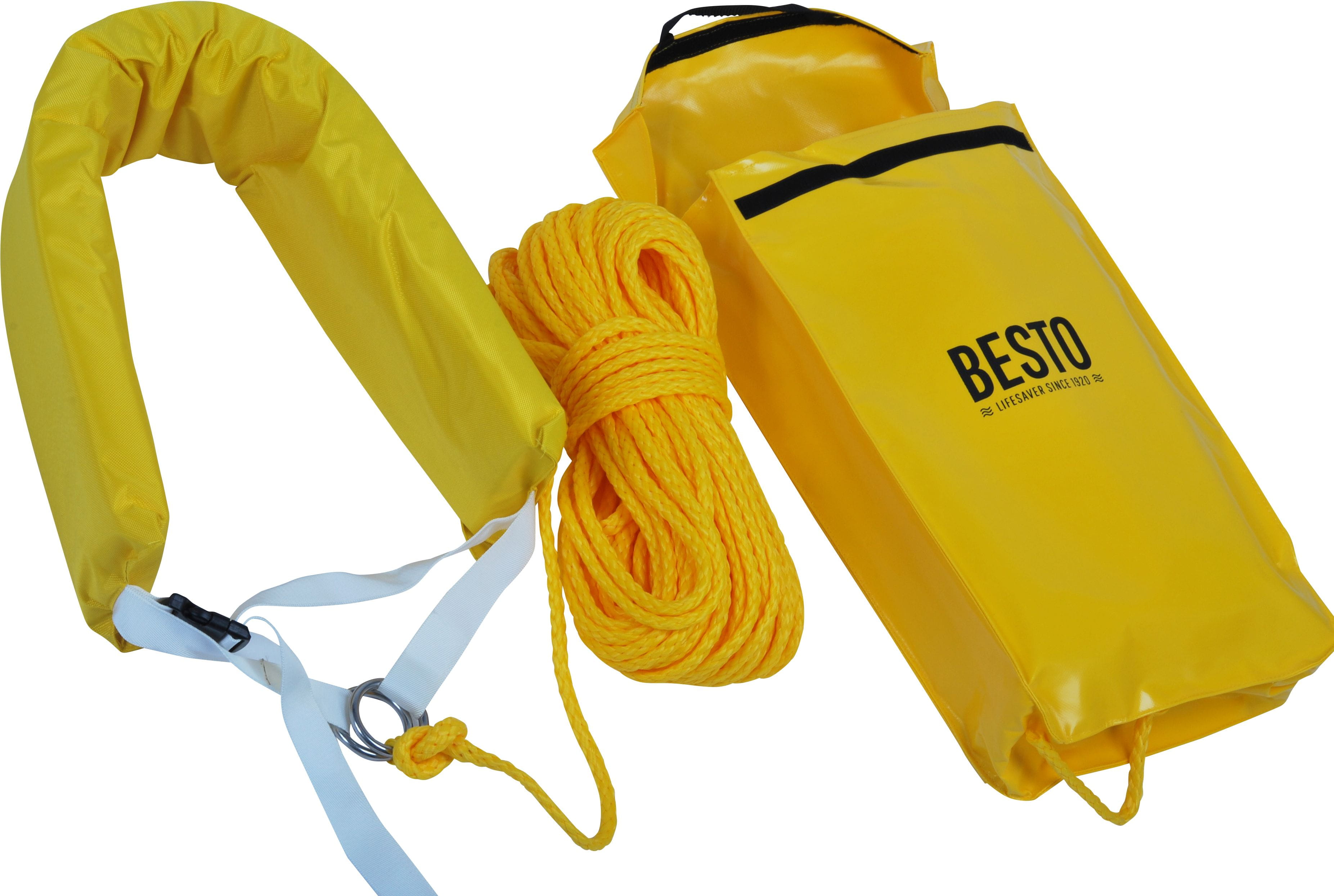3271*03 BESTO MOB-RESCUE-Set Rettungskragen Life-saving system BESTO MOB