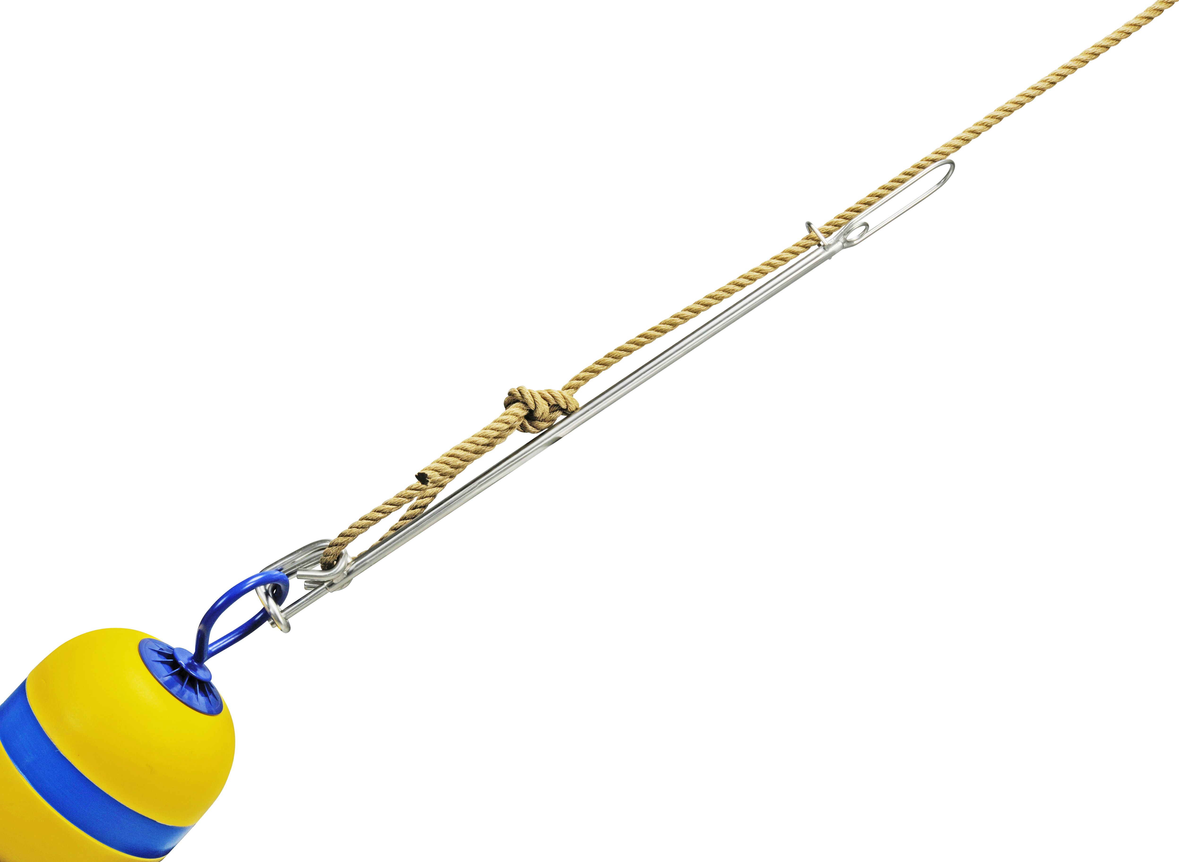 1258*06 Bootshaken / Bojenhaken mit Fernauslösung Latching mooring hook with remote release