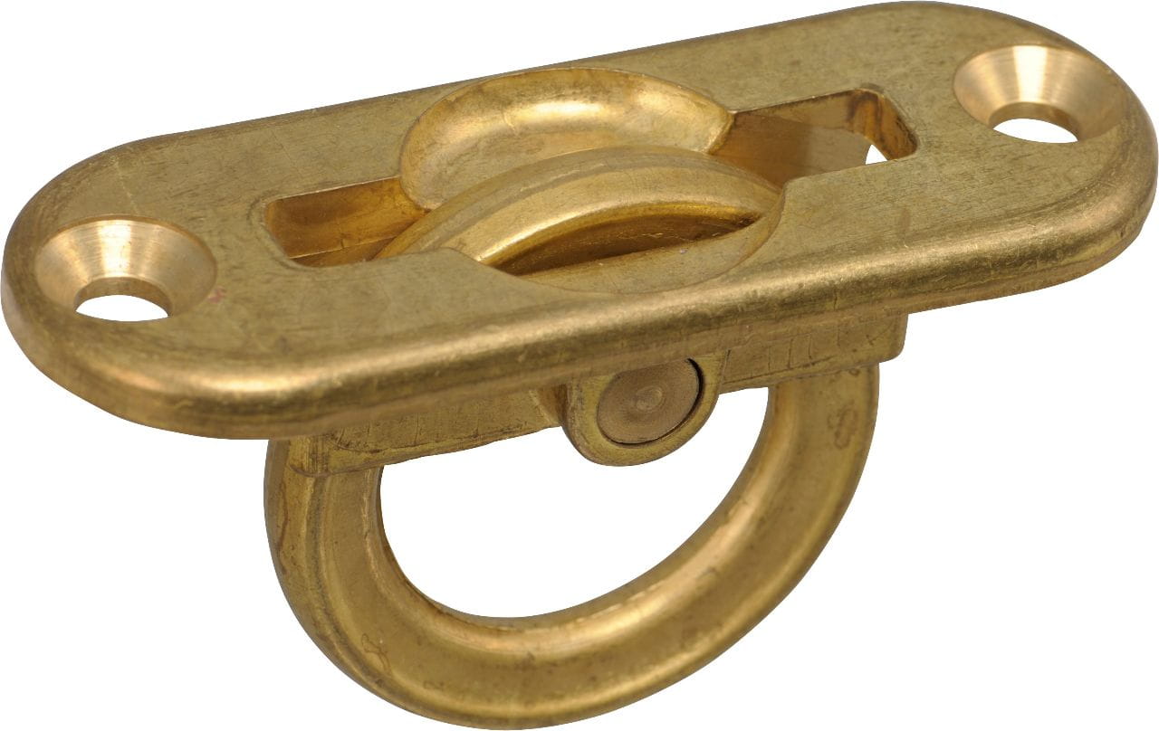 4557*01 Bodenheber aus Bronze mit Ring - Bild 1