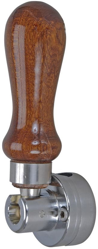 Teak folding handle for steering wheel Teak folding handle for steering wheel
