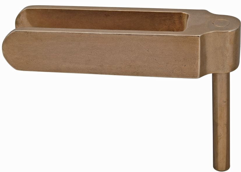 1395-001 Ruderbeschlag 25mm DORY aus Bronze Rudder gear Bronze (for Dories)