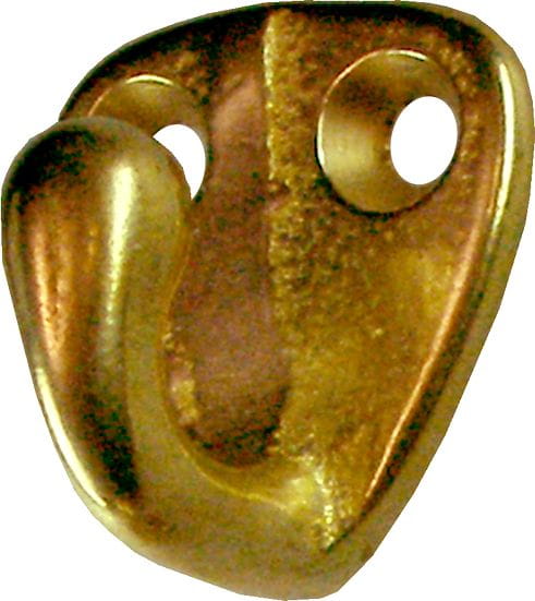 Brass lashing hook Brass lashing hook
