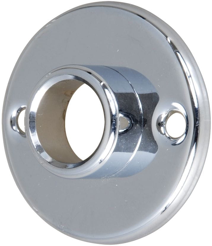 4073-521 Drückerrosette für Schiffsschlösser, Messing verchromt