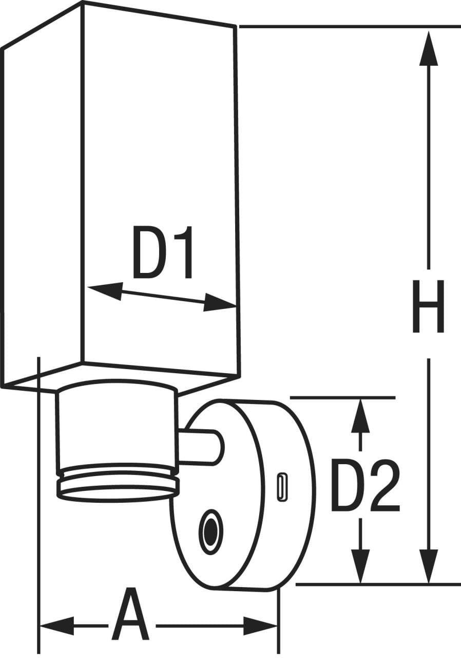 4527*02 LED Wandleuchte PIAZZA - Bild 2