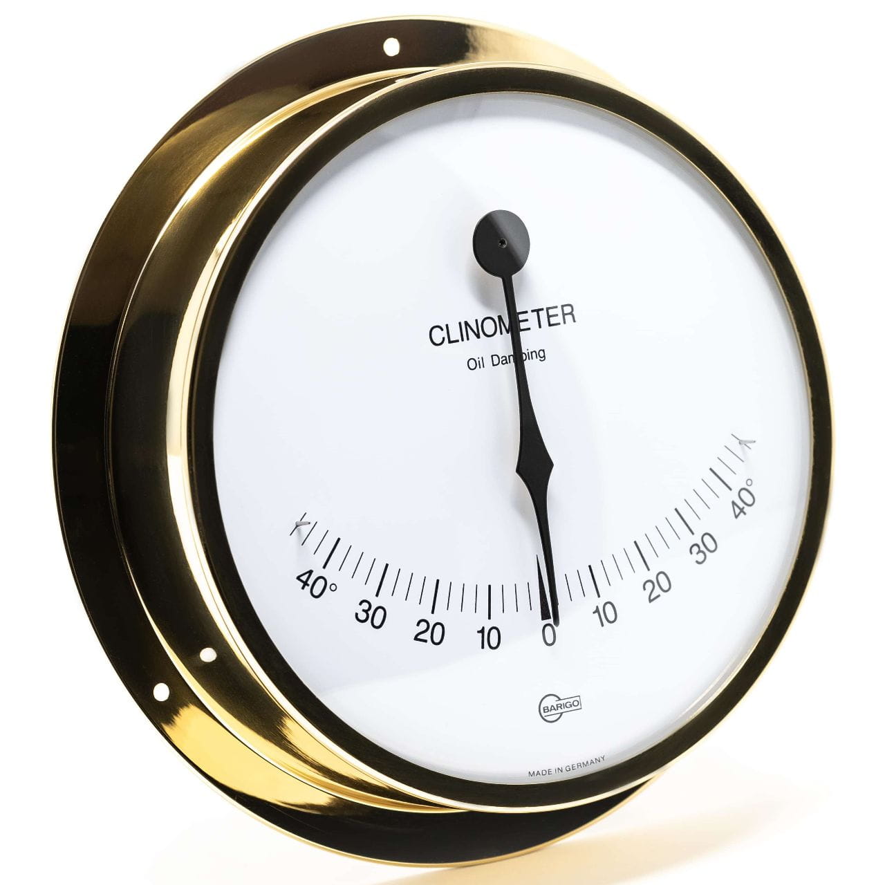 3459-000 BARIGO VIKING 911MS Klinometer aus poliertem Messing BARIGO VIKING 911MS clinometer in polished brass