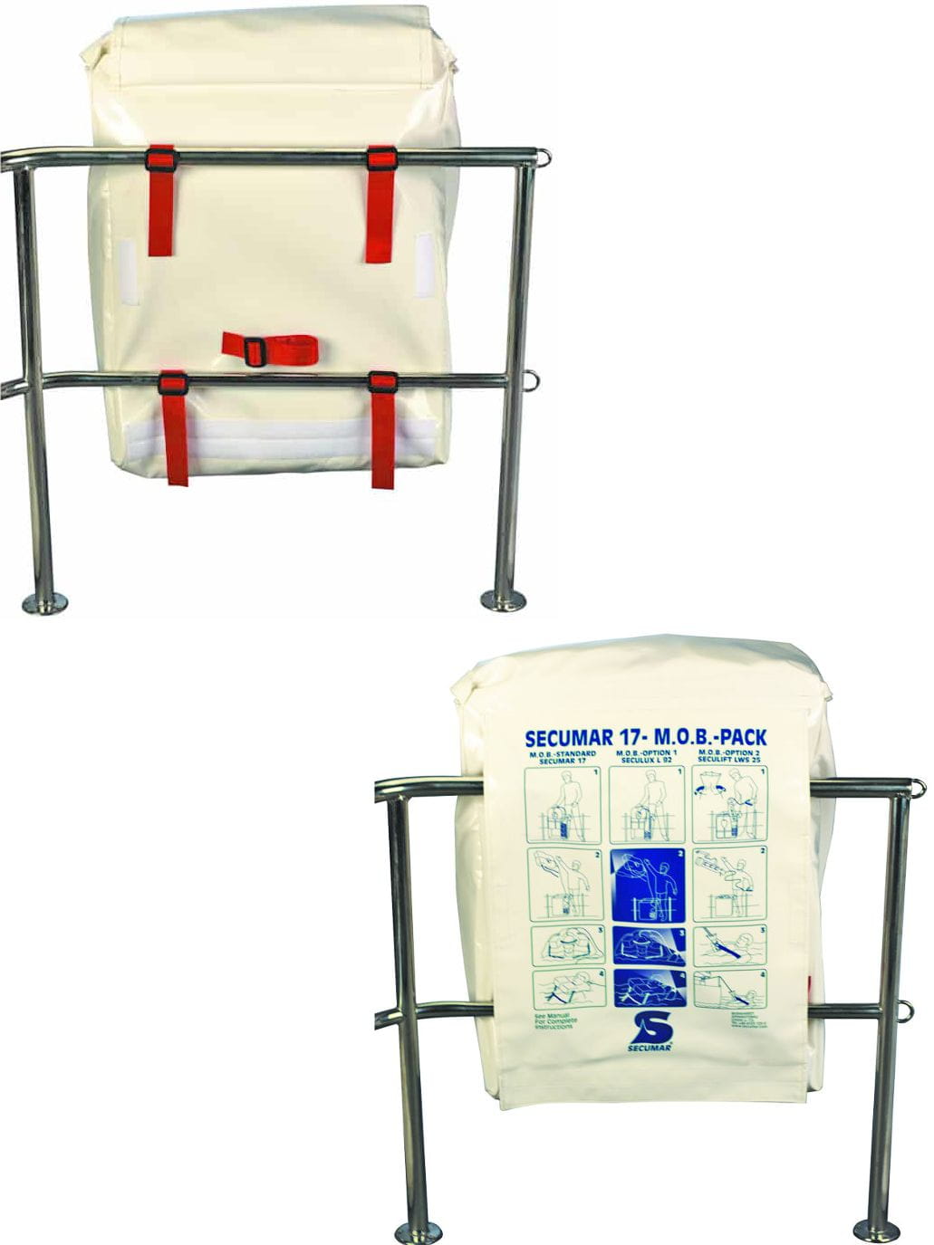 MOB bag for life buoy SECUMAR 17 MOB bag for life buoy SECUMAR 17