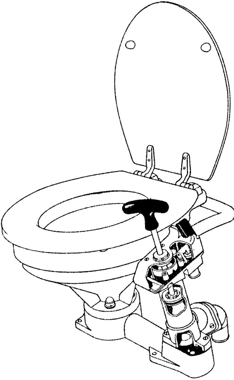 4600-001 JABSCO KOMPAKT / COMPACT 29090 Toilette