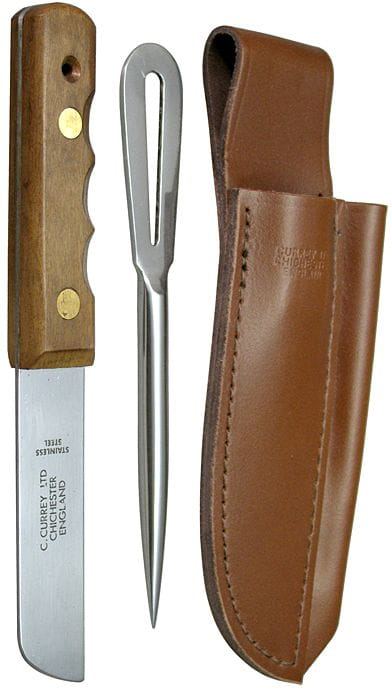 Original CURREY Taklermesser mit Marlspieker Original CURREY Taklermesser mit Marlspieker