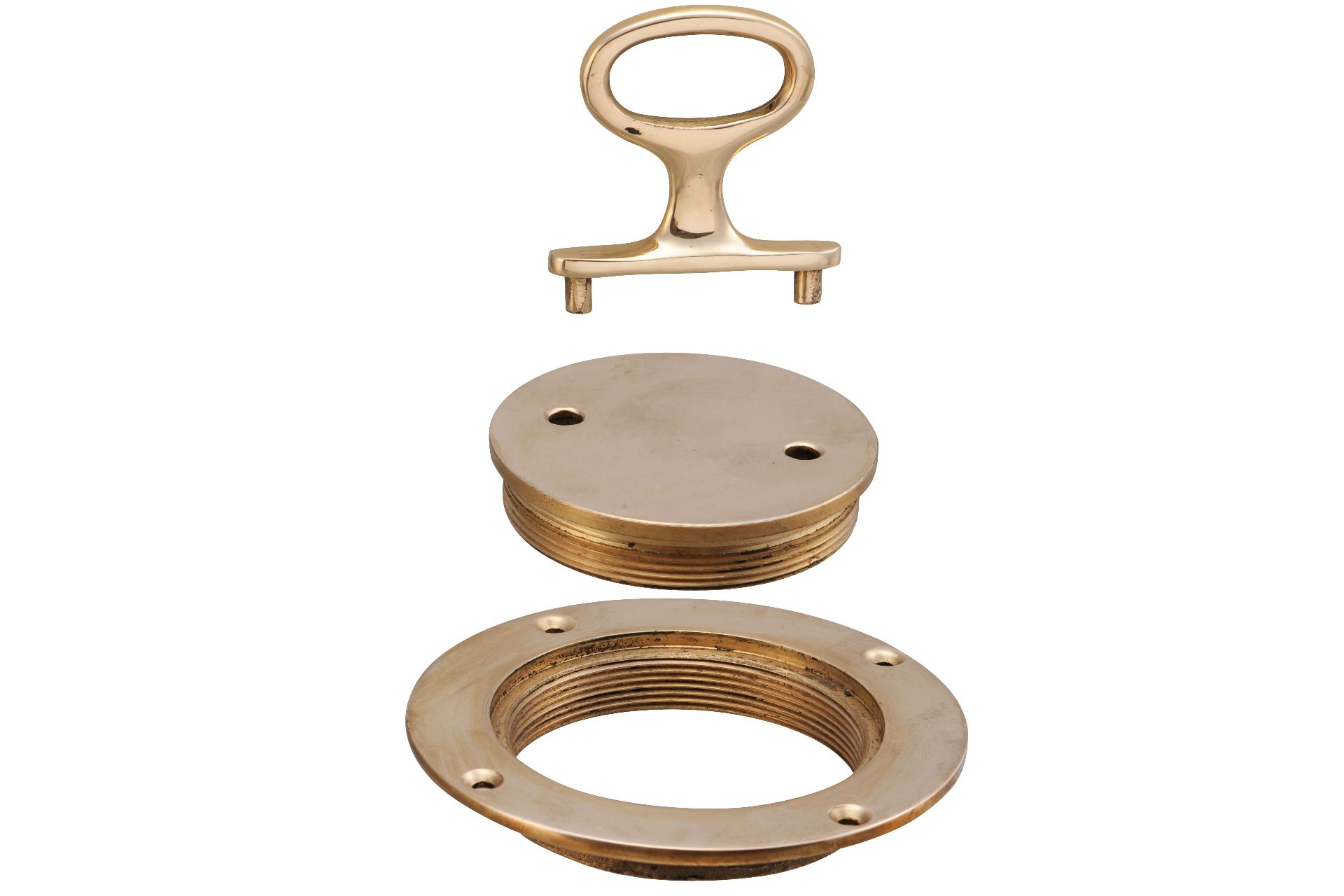 1844-875 Bz-Decksverschluss 3"(75mm) Bronze DAVEY