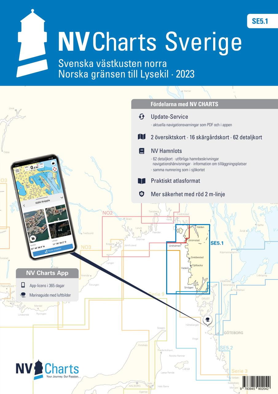 9026-086 NV Atlas Sverige SE 5.1 NV CHARTS Atlas case Baltic Sea Series 1, 2, 3, 5.1, 5.2
