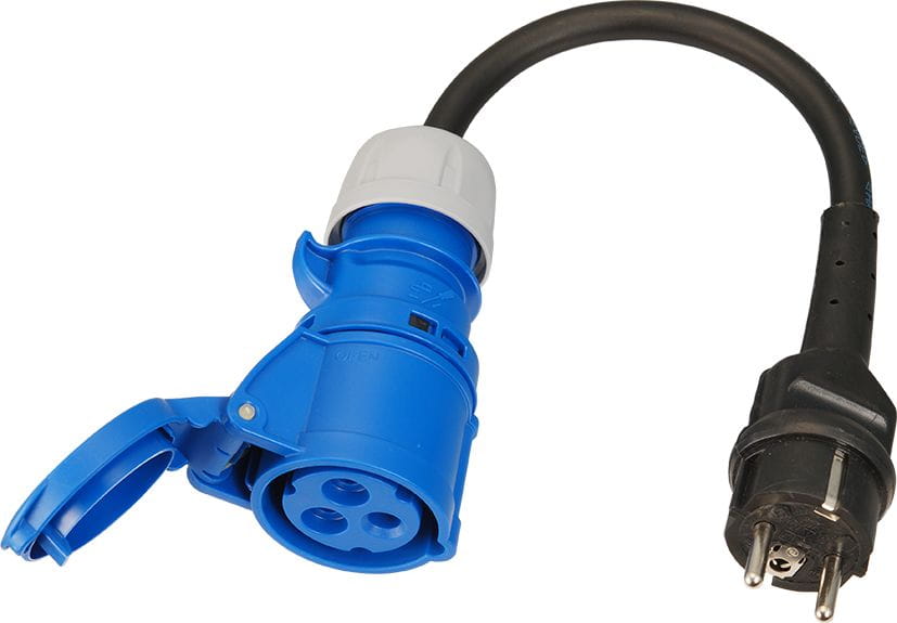 4671*02 Landanschluss Adapter Schuko / CEE
