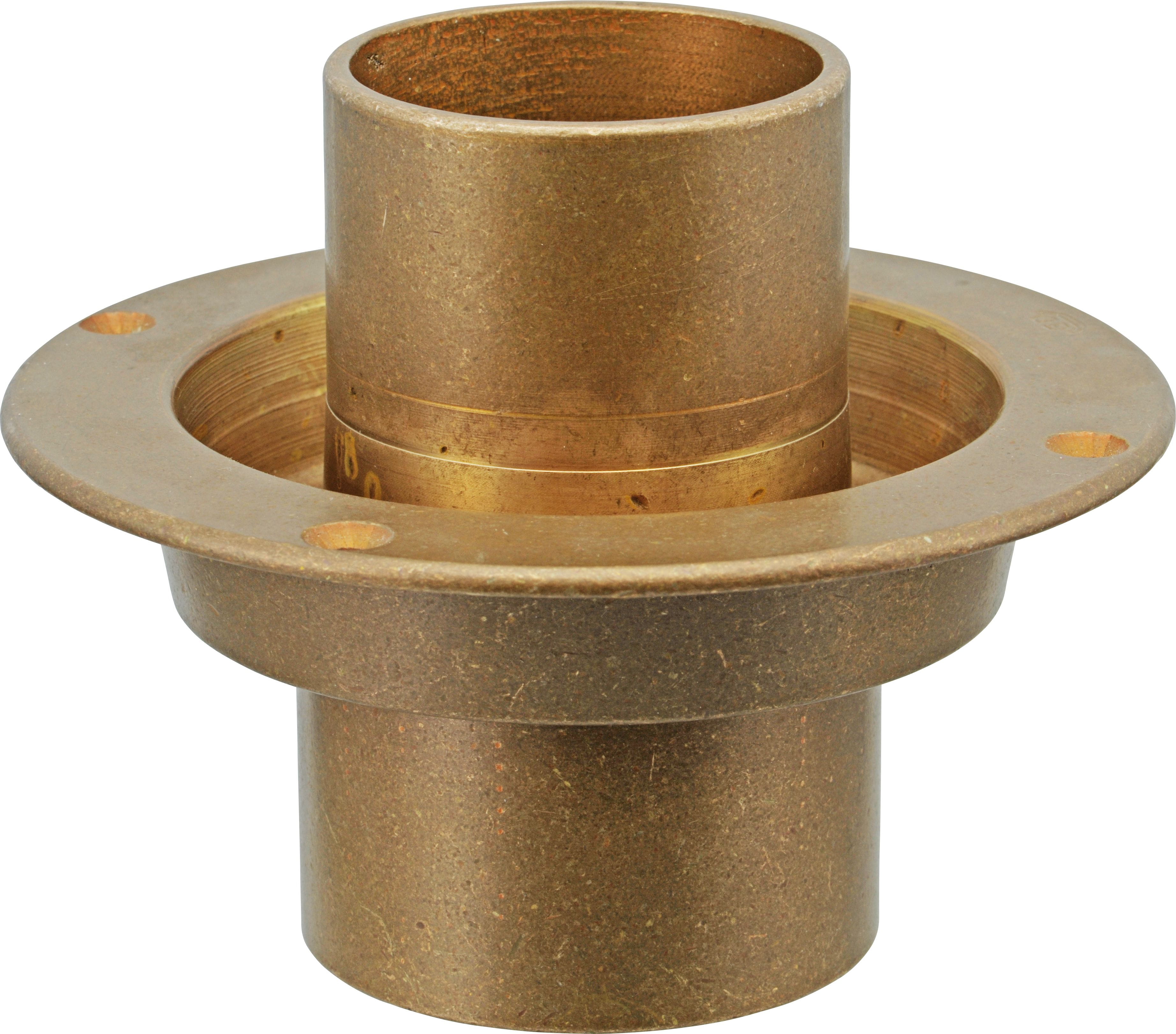 Through Deck Fitting for Chimney, Bronze Through Deck Fitting for Chimney, Bronze