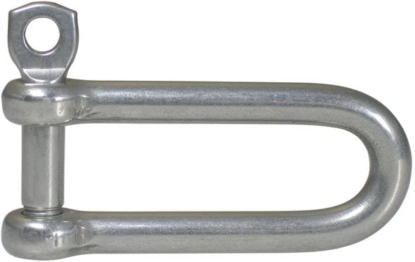 M10 Langer D-Schäkel Aus A4 Edelstahl – Marine Grade 316, Hebetakelage Mit Schraubstift