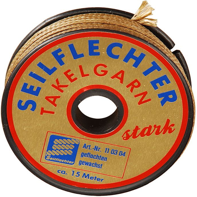 1303*01 Takelgarn SEILFLECHTER hanffarbig