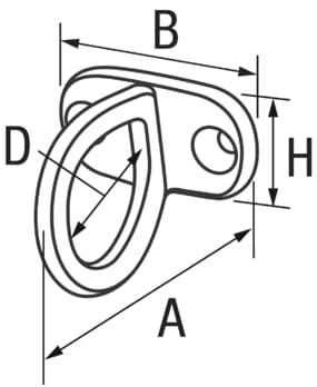 1940*04 Ringgriff Messing oval