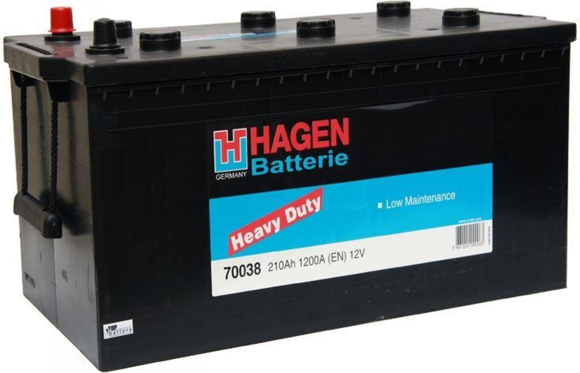 4211-210 HAGEN Starterbatterie 210 Ah