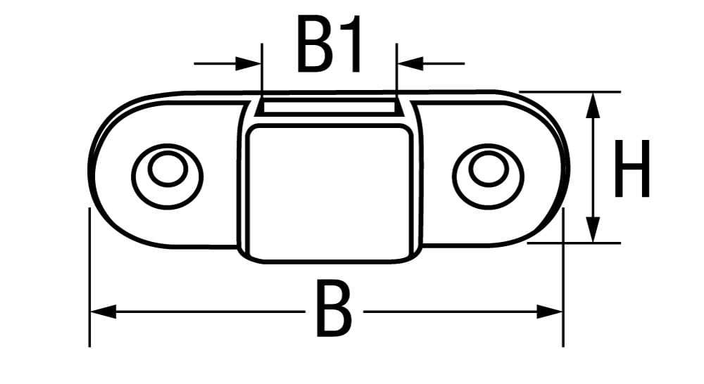 1579*01 Rumpfbeschlag für Badeleiter - Bild 2