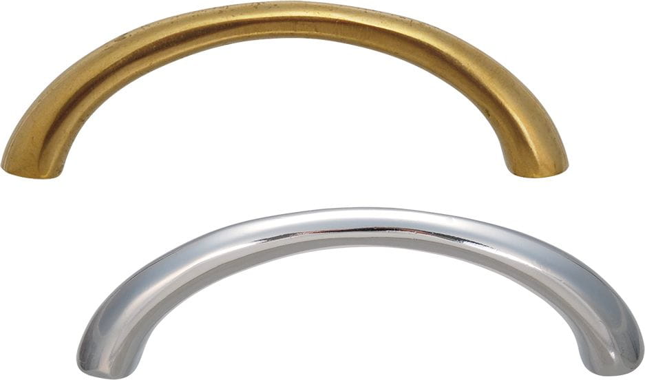 Modern grab handle from brass Modern grab handle from brass