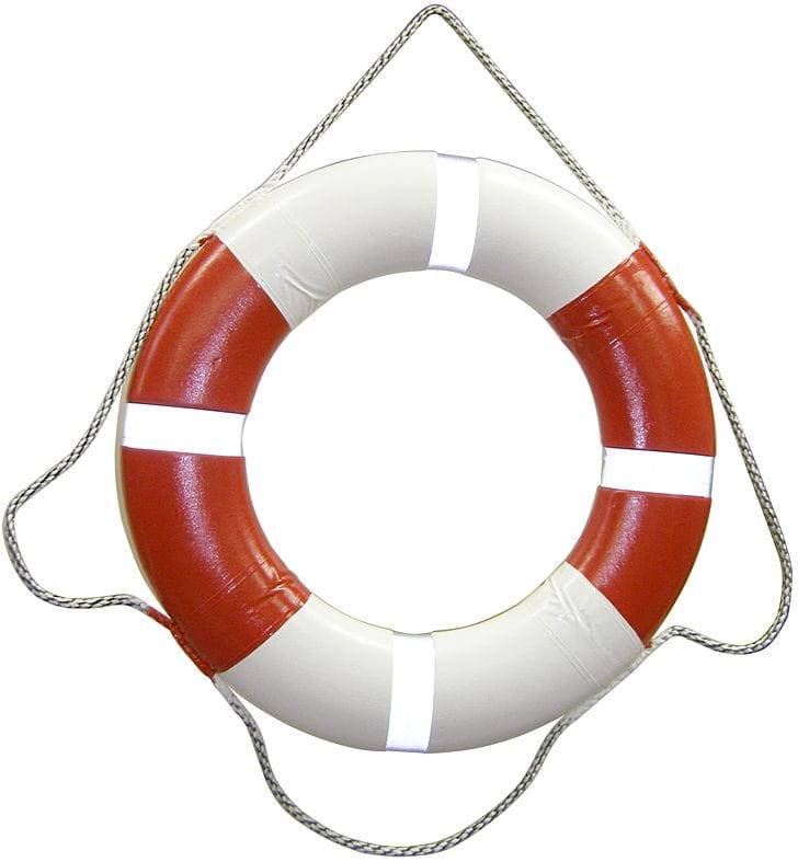 Rettungsring mit Reflexstreifen Rettungsring mit Reflexstreifen