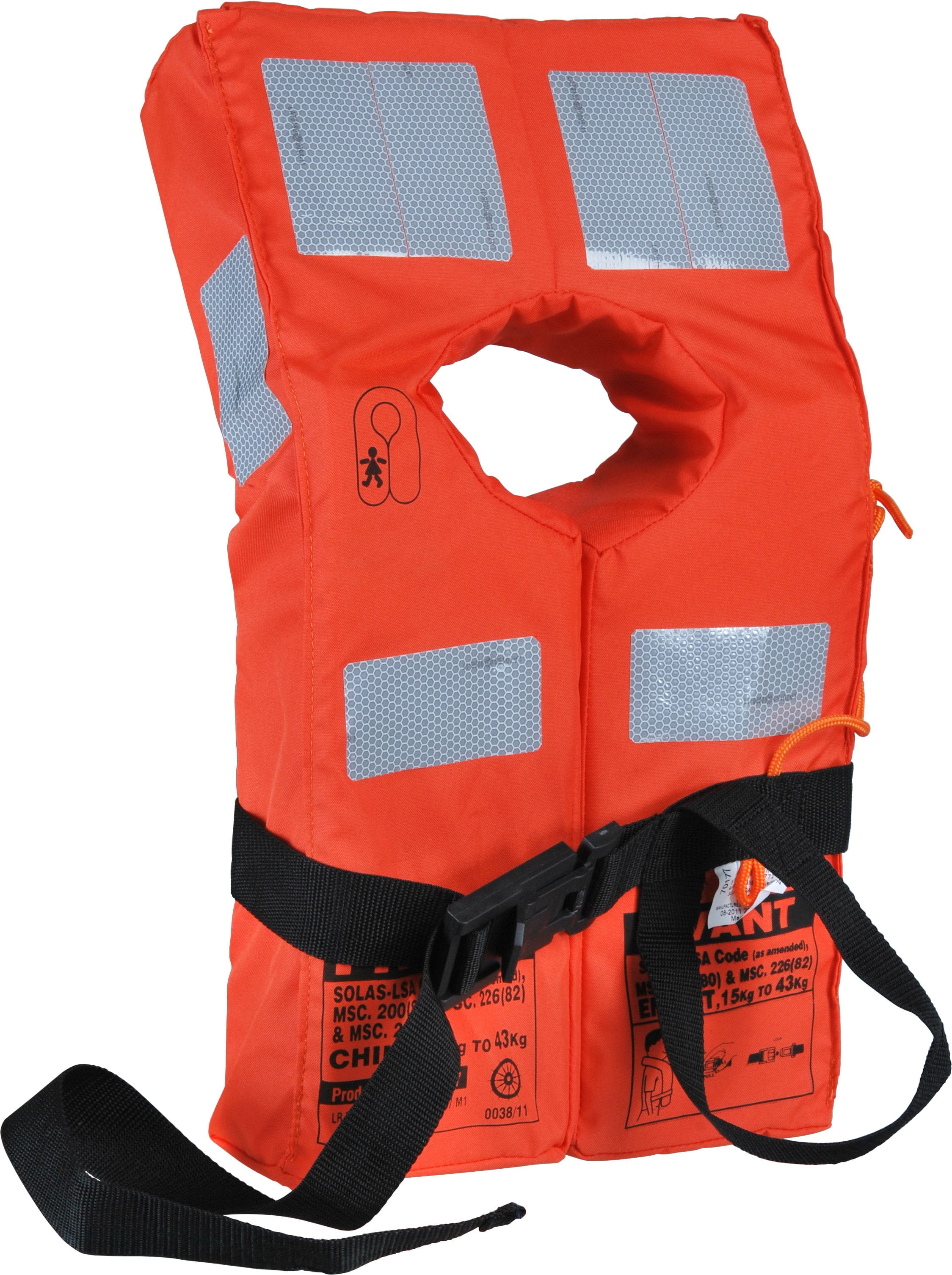 SOLAS-2010 children's life vest 75N LSA code/MED SOLAS-2010 children's life vest 75N LSA code/MED