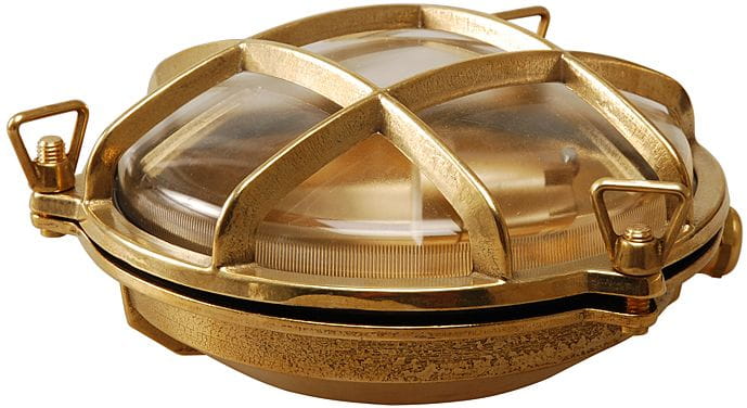 4521-155 Gitter-Deckenleuchte Messing Klasglas FORESTI 4521-155 Gitter-Deckenleuchte Messing Klasglas FORESTI