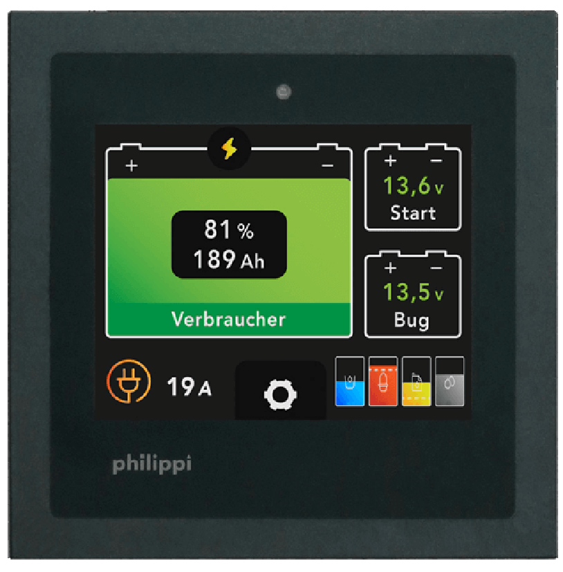 PHILIPPI Batterie-Tank Monitor BTM2